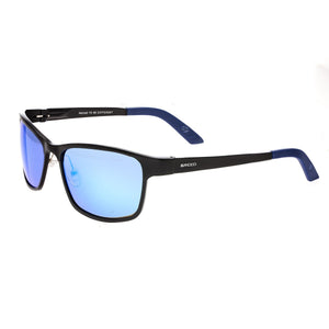 Breed Hydra Aluminium Polarized Sunglasses - Black/Blue - BSG022BK