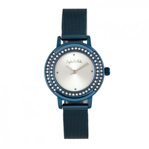 Sophie & Freda Cambridge Bracelet Watch w/Swarovski Crystals