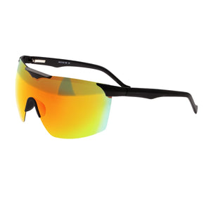 Sixty One Shore Polarized Sunglasses - Black/Red- Rainbow - SIXS131RD