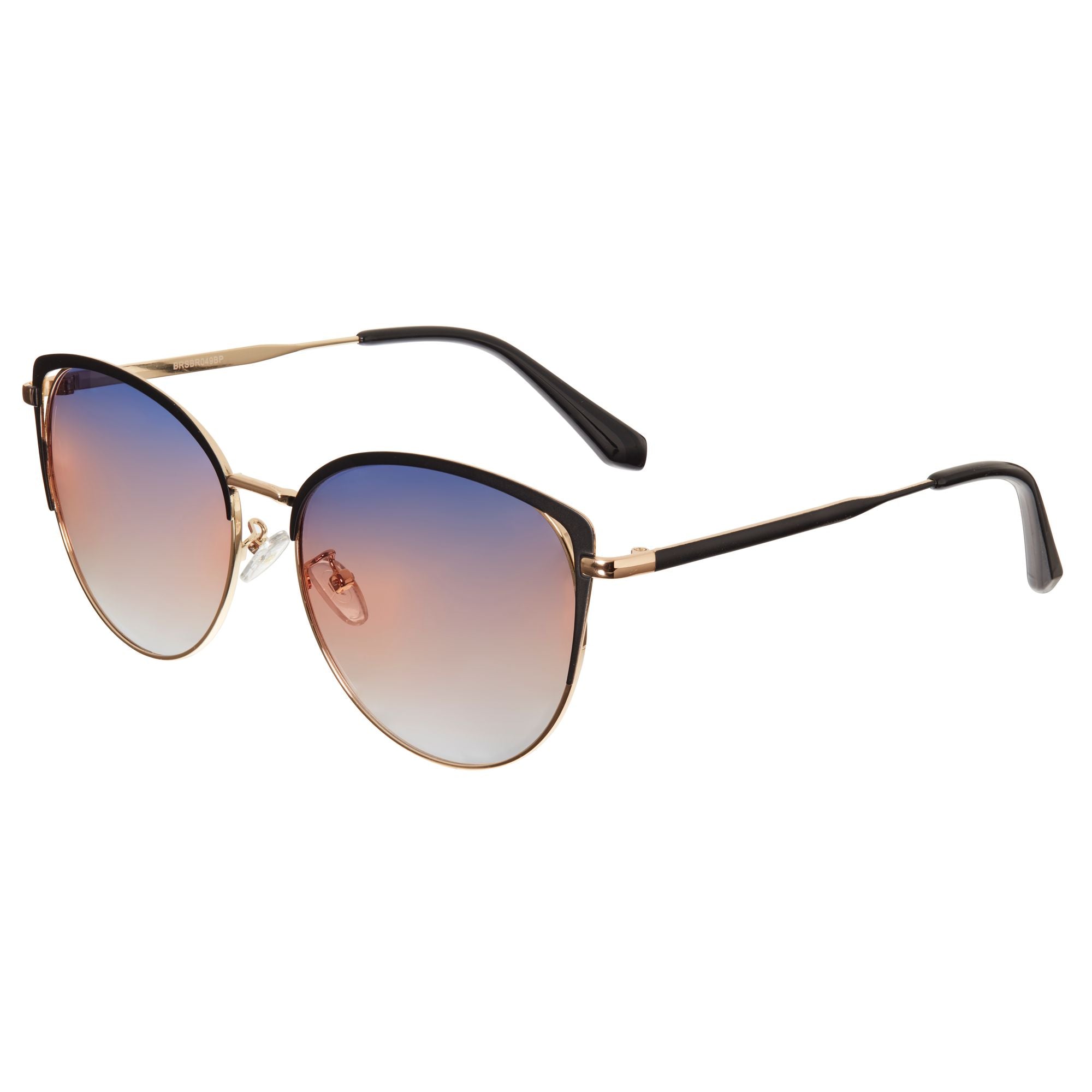 Bertha Darby Polarized Sunglasses - Gold/Blue-Pink - BRSBR049BP