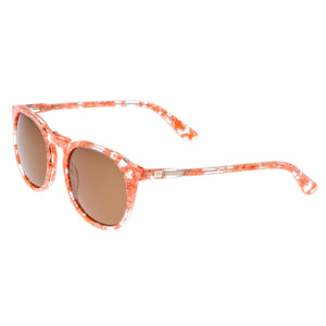 Sixty One Vieques Polarized Sunglasses - Pink Tortoise/Brown - SIXS135BN