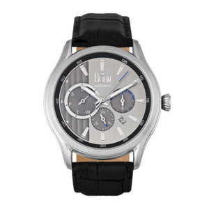 Reign Gustaf Automatic Leather-Band Watch