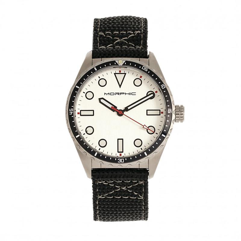 Morphic M69 Series Canvas-Band Watch