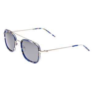 Sixty One Orient Polarized Sunglasses - Blue Tortoise/Black - SIXS138BK