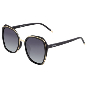 Bertha Jade Polarized Sunglasses - Black/Black - BRSBR042BK
