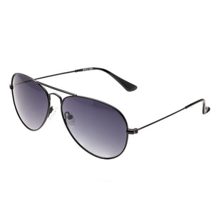 Bertha Brooke Polarized Sunglasses - Black/Black - BRSBR018B