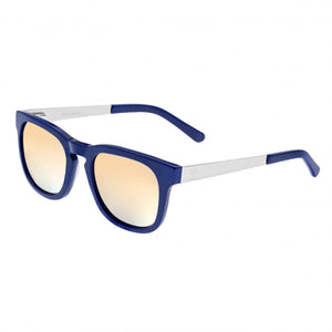Sixty One Twinbow Polarized Sunglasses - Periwinkle/Green - SIXS132GG
