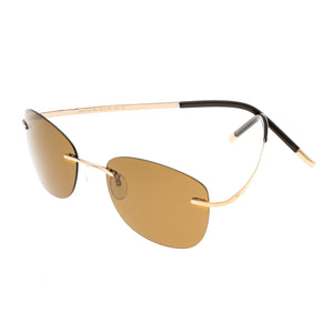 Simplify Matthias Polarized Sunglasses - Gold/Gold - SSU112-GD
