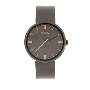 Simplify The 4500 Leather-Band Watch