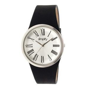 Simplify The 2000 Leather-Band Unisex Watch