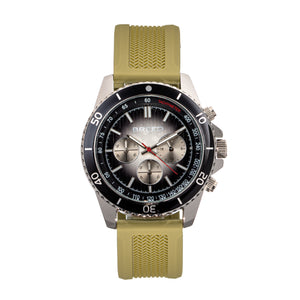 Breed Tempo Chronograph Strap Watch - Olive - BRD9105