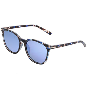 Bertha Piper Polarized Sunglasses - Blue Tortoise/Blue  - BRSBR039BL
