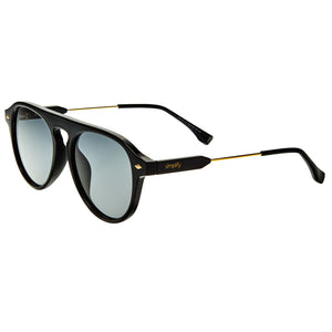 Simplify Carter Polarized Sunglasses - Black/Black - SSU127-C1