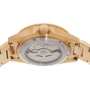 Heritor Automatic Calder Bracelet Watch w/Date - Gold/Black - HERHS2802