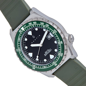 Nautis Baltic Strap Watch w/Date - Green - NAUN104-3